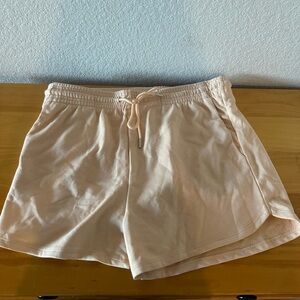 light orange shorts
